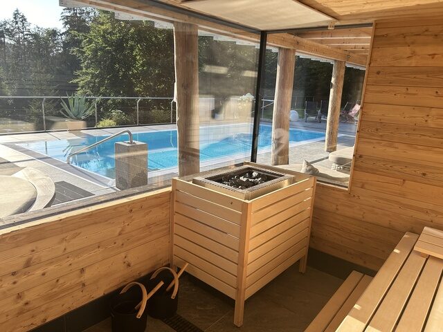 Sauna im Seehof Tauer